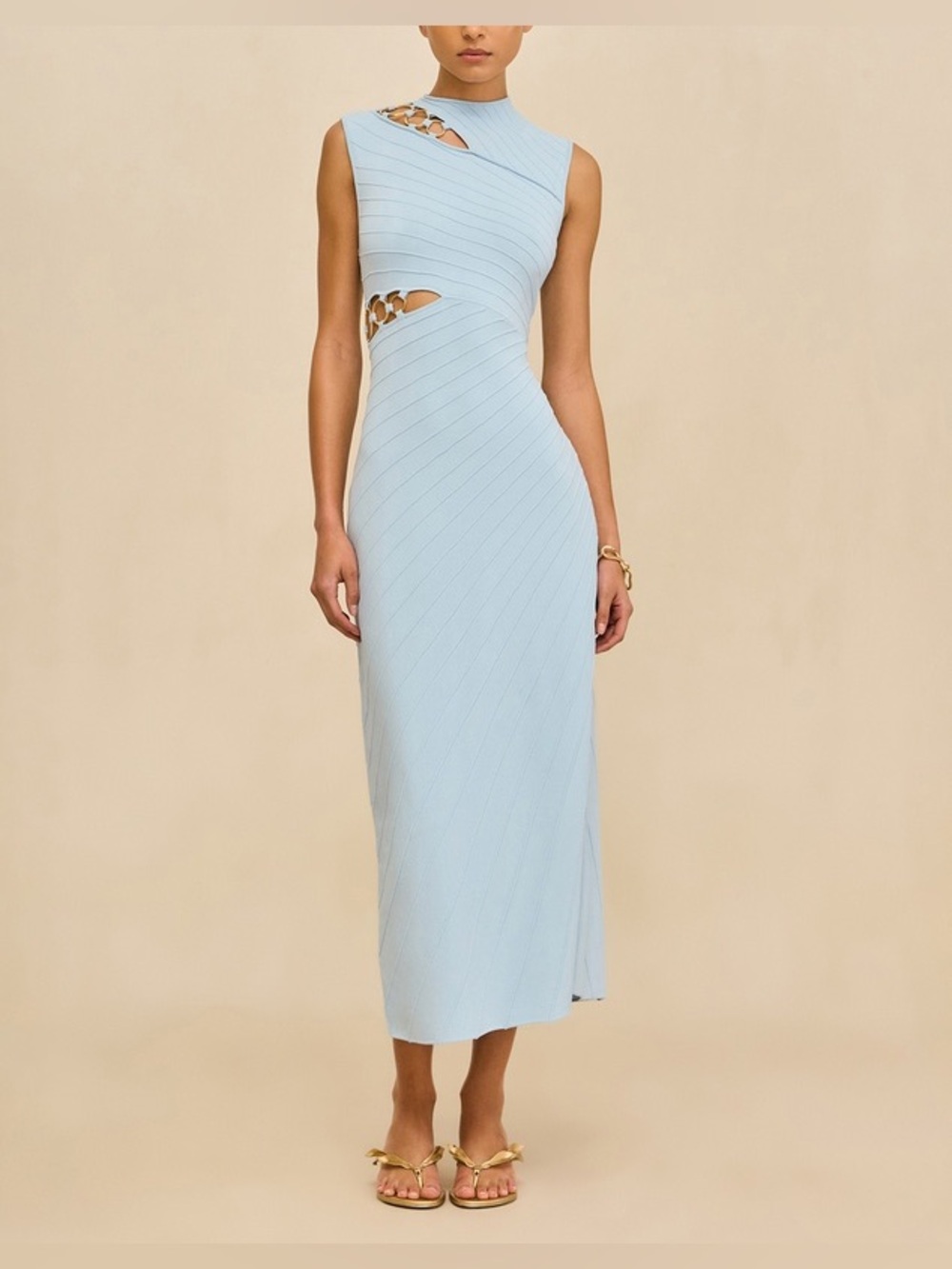 CULT GAIA Niki Dress in Coastal XS